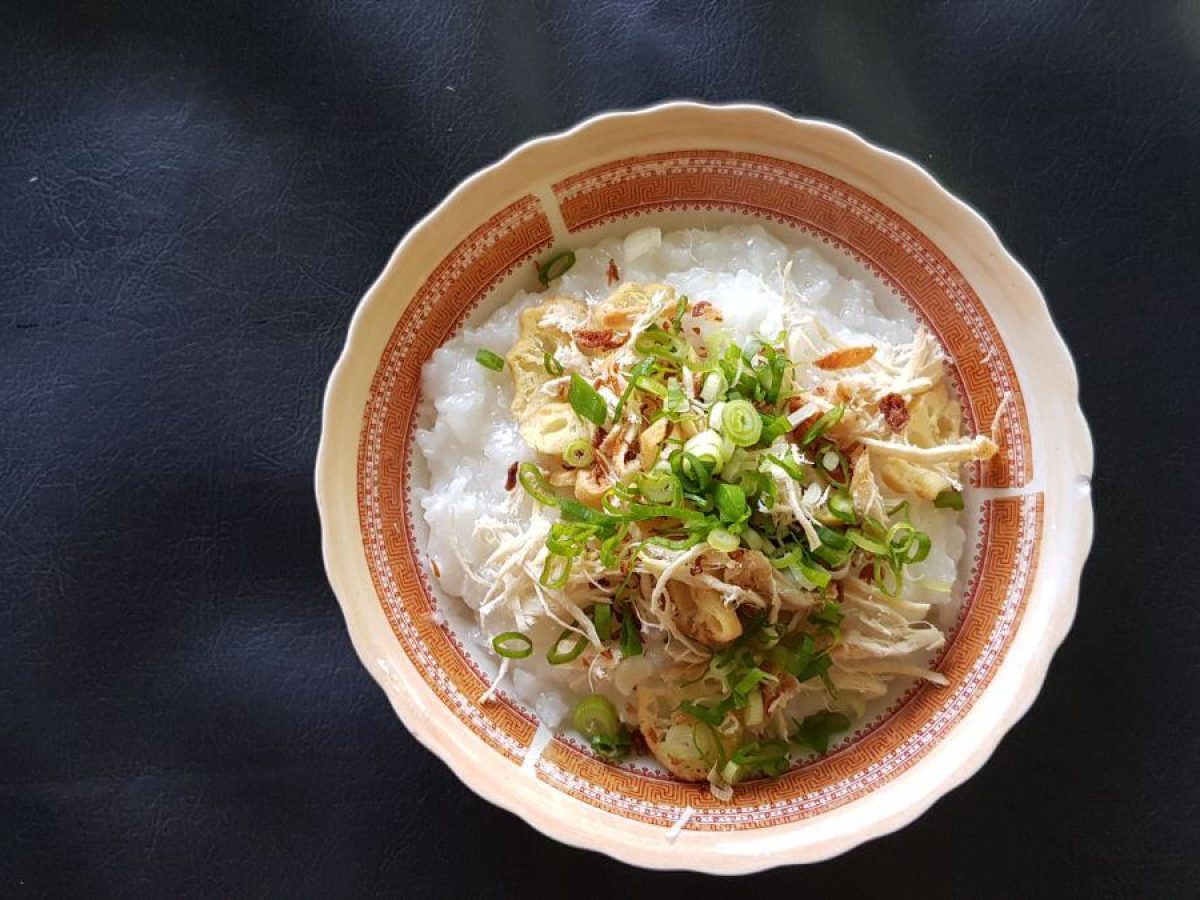 cara buat bubur ayam