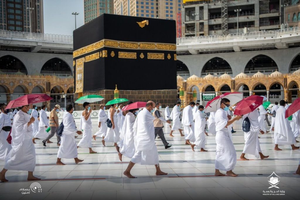 ucapan untuk orang pergi umrah