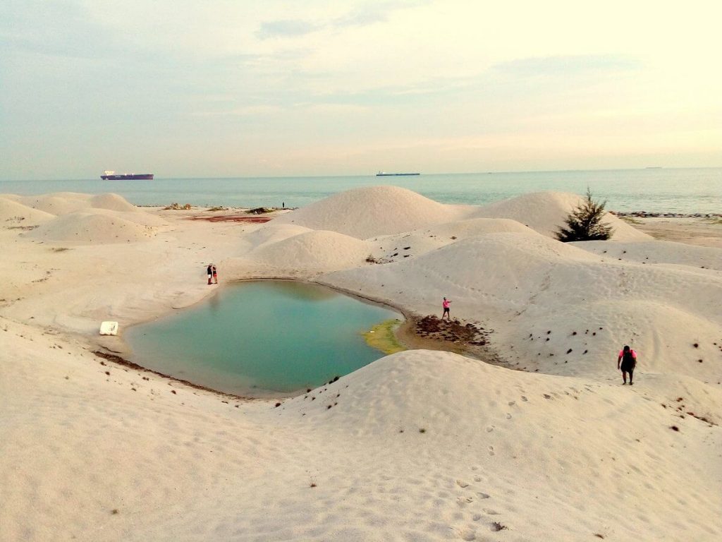 pantai di Melaka, pantai klebang