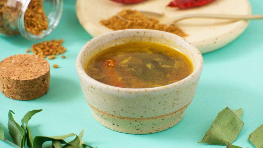 rasam makanan tradisi indian