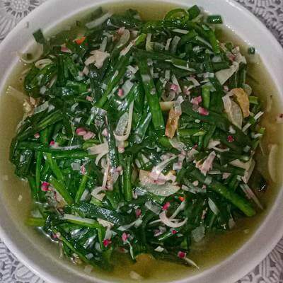 susu badan - Sayur Kucai Goreng