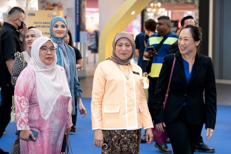 YB Dato' Sri Hajah Nancy di Enfagrow A+ MindPro, Acara Ekspo Future Ready A+ Kids