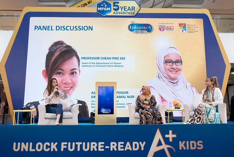 panel pakar di Enfagrow A+ MindPro, Acara Ekspo Future Ready A+ Kids