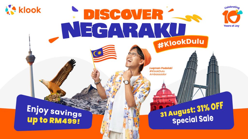 Luqman Podolski and Klook Malaysia Team Up to Discover Negaraku