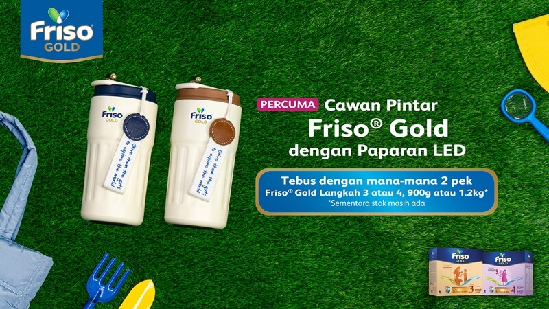 Cawan Pintar Friso® Gold dengan Paparan LED