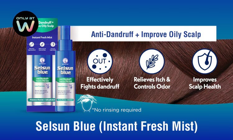 Selsun Advanced Oil Control Instant Fresh Mist