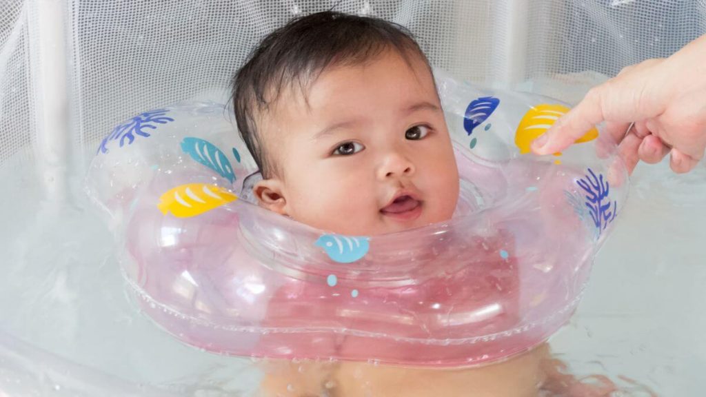 bahaya guna pelampung leher bayi atau babies neck float