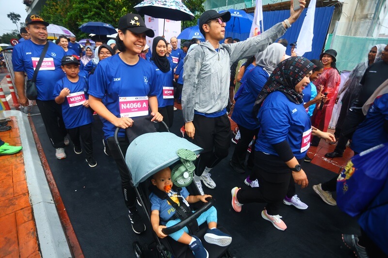 para peserta Diabetes Dash Run SJMC 2024